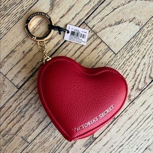 NWT Victoria's Secret Scarlet Heart Key Holder